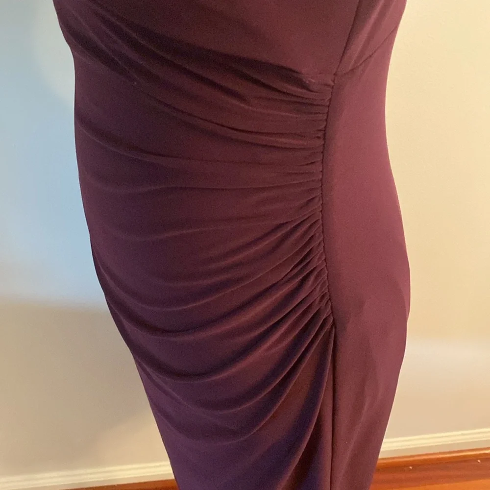 Ralph Lauren size 2 plum color excellent condition dress - Picture 5 of 9